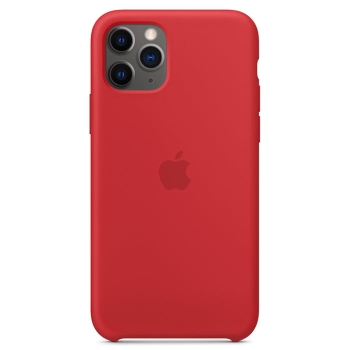 iPhone 11 Pro Max Silikonhülle Product RED rot Apple Original MWYV2ZM/A hinten online kaufen bestellen