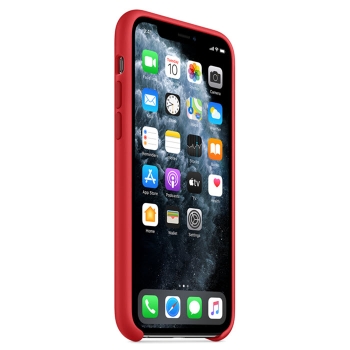 iPhone 11 Pro Silikonhülle Product RED rot Apple Original MWYH2ZM/A vorne online kaufen bestellen