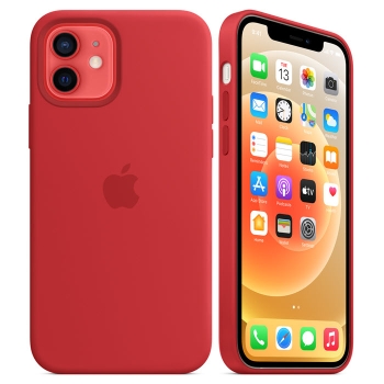 iPhone 12 mini MagSafe Silikonhülle Product Red Apple Original MHKW3ZM/A Kombi Zubehör online bestellen