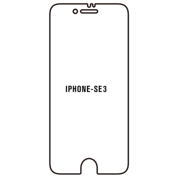Matte Hydrogel Displayschutzfolie Panzerfolie für iPhone SE 2022 Schnittmuster online kaufen bestellen