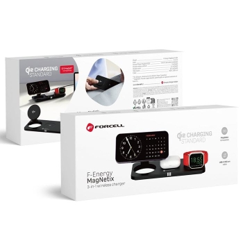 Apple Watch iPhone AirPods 3in1 Ladestation für MagSafe Qi2 kabellos wireless Verpackung Zubehör online kaufen
