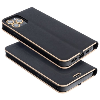 iPhone 13 LUNA Book Case schwarz schwebend hinten Zubehör online kaufen bestellen