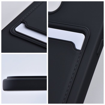 Silicone Card Case für iPhone in schwarz Details Zubehör online kaufen bestellen