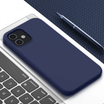 iPhone 12 Magnetic Cover MagSafe Nillkin Flex Pure Pro liegend blau online kaufen bestellen
