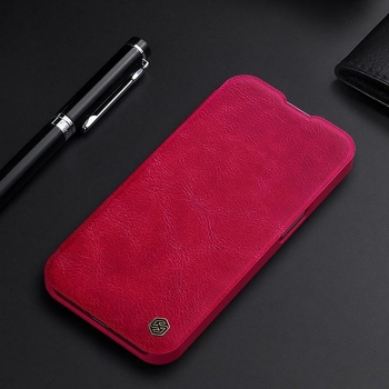 iPhone 13 mini Leder Buchtasche Nillkin Qin Fächer Beispiel Zubehör online kaufen bestellen