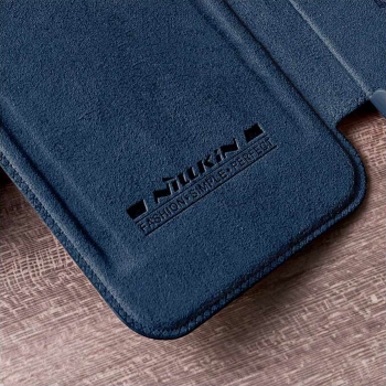 iPhone 13 Leder Buchtasche Nillkin Qin innen Zubehör online kaufen bestellen