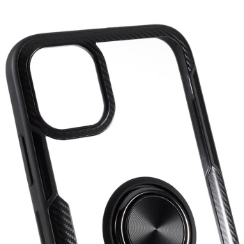 iPhone 13 Hybrid Magnet Ring Case in Carbon schwarz online kaufen bestellen