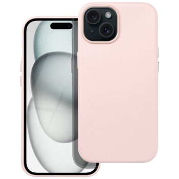 iPhone 15 Leather MagSafe Case in pink Zubehör online kaufen bestellen