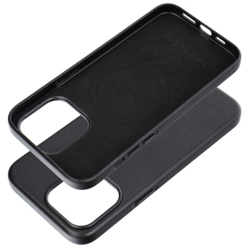 iPhone Leather MagSafe Case in schwarz innen  Zubehör online kaufen bestellen