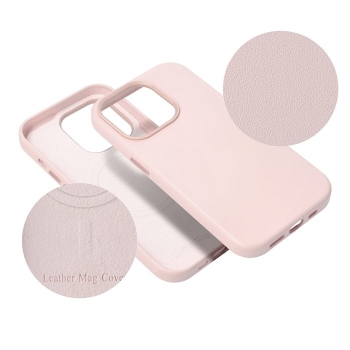 iPhone 16 Pro Leather MagSafe Case in pink Textur Zubehör online kaufen bestellen