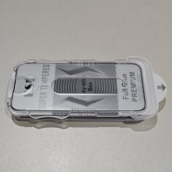 Montagerahmen aufsetzen Easy Stick Displayschutzfolie mit Entstaubungsfolie für iPhones