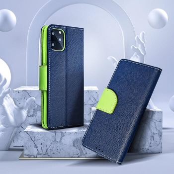 iPhone 13 Pro FANCY Book Case in navy blau online kaufen bestellen