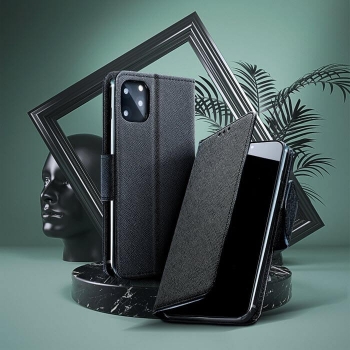 iPhone FANCY Book Case in schwarz online kaufen bestellen
