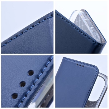 iPhone 15 Pro Max Handytasche Magneto Book Case navy blau Details außen online kaufen bestellen