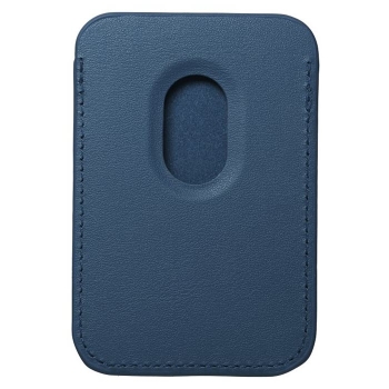 iPhone MagSafe Leather Card-Wallet Kredit Kartenhalter magnetisch Rückseite Zubehör online kaufen bestellen