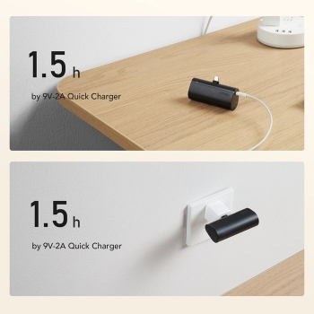 VEGER PlugOn iPhone Powerbank mit USB-C Stecker 5000mAh PD 20W am Netzstecker Zubehör online kaufen bestellen