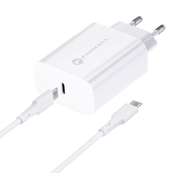 iPhone LadeSET Schnell Ladegerät mit USB-C Kabel PD QC Forcell F-ENERGY TFK-TC-25W Zubehör online bestellen