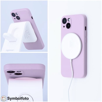 iPhone SE 2022 Silicone Mag Cover in pink mit MagSafe Lader Zubehör online kaufen bestellen