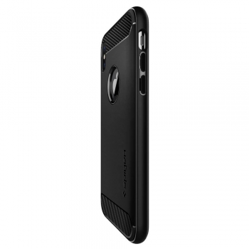 iPhone X stabile Handyhülle Spigen Rugged Armor schräg online kaufen bestellen