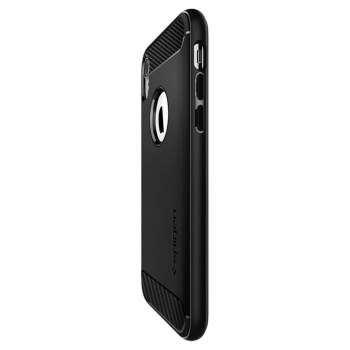 iPhone XR stabile Handyhülle Spigen Rugged Armor schräg online kaufen bestellen