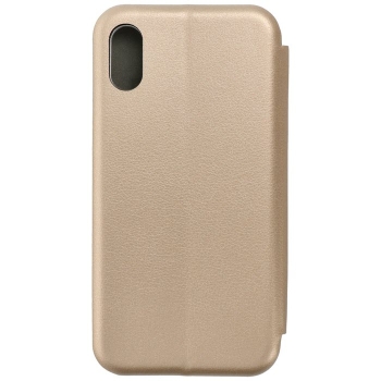 iPhone X XR XS Max Elegance Book Case gold hinten Zubehör online kaufen bestellen