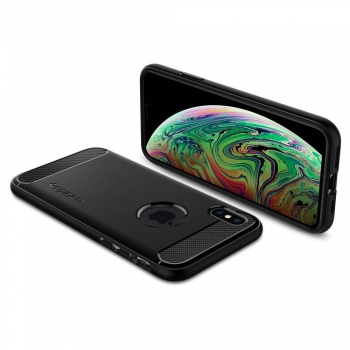 iPhone XS Max stabile Handyhülle Spigen Rugged Armor Kombination online kaufen bestellen