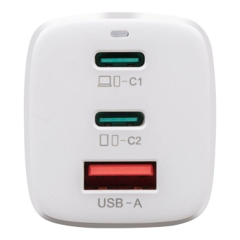 65 Watt GaN Ladegerät für iPad iPhone mit USB-C-A vorne Zubehör online kaufen bestellen