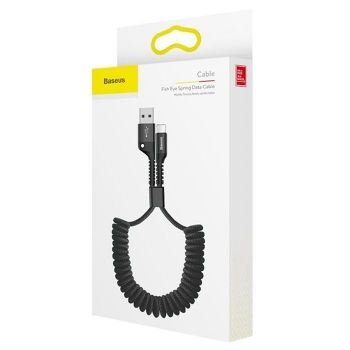 Auto Ladekabel Lightning gewendelt Textilüberzug Baseus CALSR Box iPhone Zubehör online bestellen