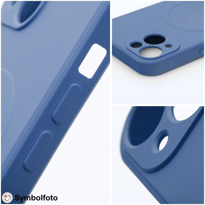 Silicone Mag Cover blau MagSafe für iPhone 13 kaufen