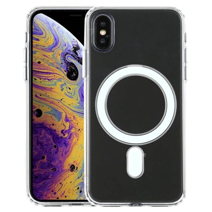 Clear Case MagSafe mit Ring für iPhone XS Max