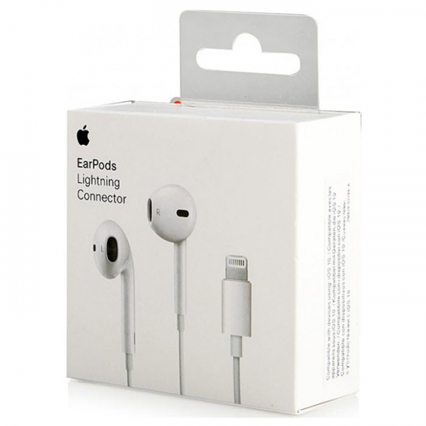 Apple original Earpods mit Lightning Anschluß MMTN2ZM/A Blister online kaufen bestellen