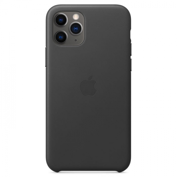 iPhone 11 Pro Lederhülle Case Black schwarz Apple Original MWYE2ZM/A hinten online kaufen bestellen