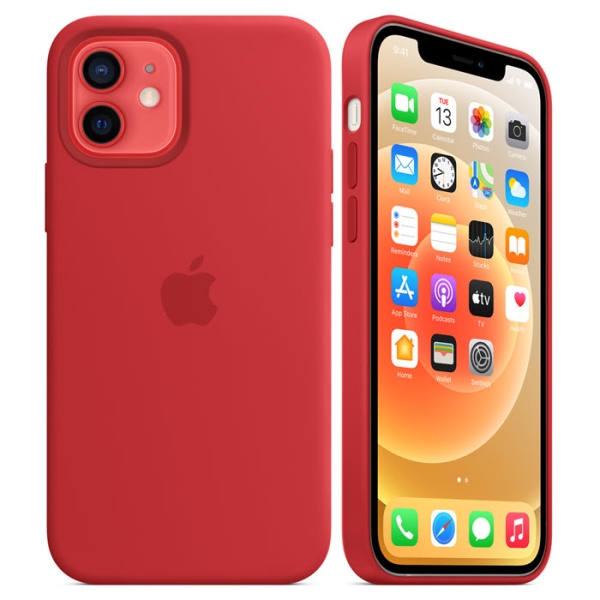 iPhone 12 mini MagSafe Silikonhülle Product Red Apple Original MHKW3ZM/A Kombi Zubehör online bestellen