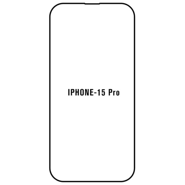 Schnittmuster Hydrogel Displayschutzfolie Fullface iPhone 15 Pro Max online kaufen bestellen