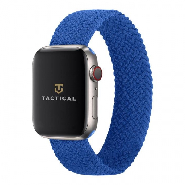 Geflochtenes Strickarmband Solo Loop für Apple Watsch blau TACTICAL Zubehör online kaufen