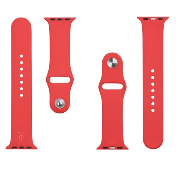 Apple Watch Silicone-Armband standard in rot innen TACTICAL Zubehör online kaufen