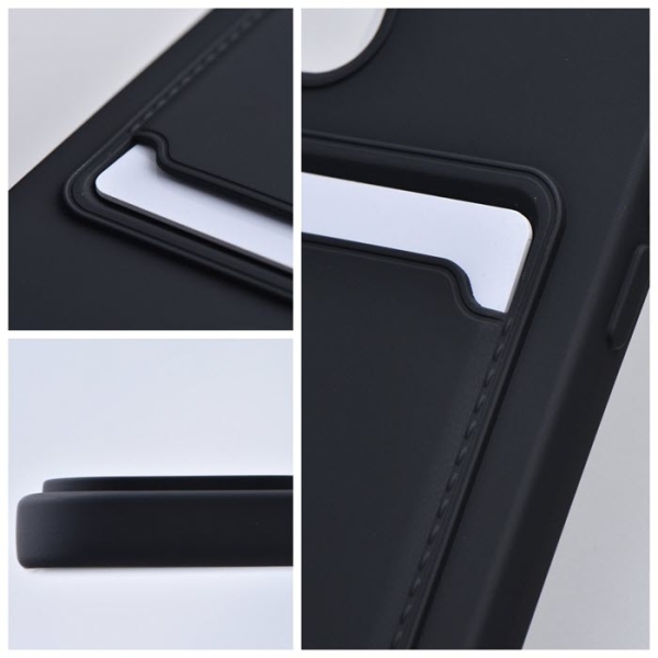 Silicone Card Case für iPhone in schwarz Details Zubehör online kaufen