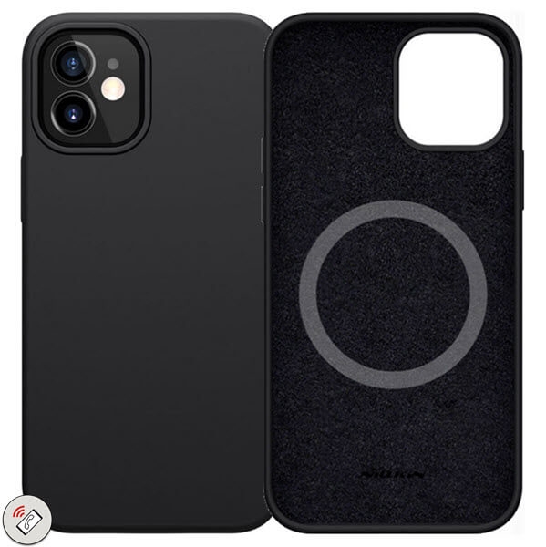iPhone 12 Magnetic Cover MagSafe Nillkin Flex Pure Pro blau online kaufen bestellen