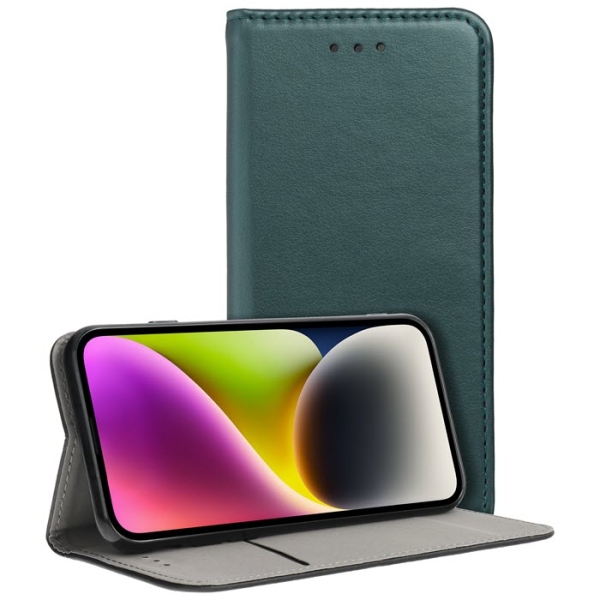 iPhone 16 Pro Max Handytasche Magneto Book Case grün vorne und innen online kaufen bestellen