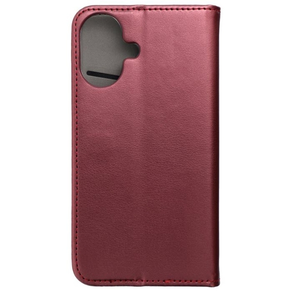 iPhone 16 Plus Handytasche Magneto Book Case burgunder rot hinten online kaufen bestellen