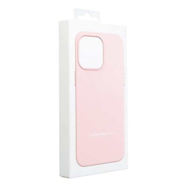 iPhone 16 Pro Max Leather MagSafe Case in pink Box Zubehör online kaufen bestellen