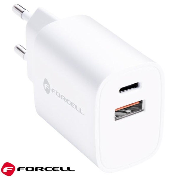 35W iPhone 2fach Schnell Ladegerät mit PD QC Forcell F-ENERGY TFK-TC-35WPD Zubehör online kaufen