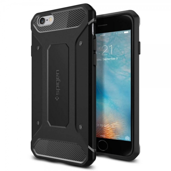 iPhone 6S Plus stabile Handyhülle Spigen Rugged Armor online kaufen bestellen