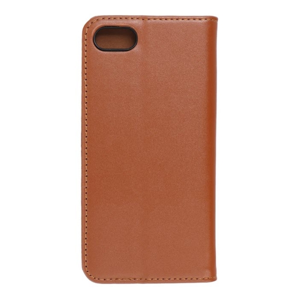 iPhone 7 8 SE 2020 2022 Echtleder Klapptasche Forcell SMART PRO braun hinten Zubehör online kaufen