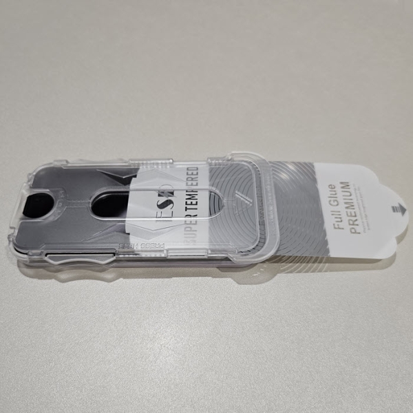 Entstaubungsfolie rausziehen Easy Stick Displayschutzfolie mit Montagerahmen für iPhones