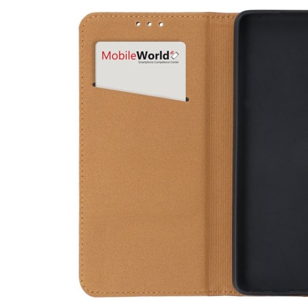 iPhone 14 Pro Max Echtleder Klapptasche Forcell SMART PRO braun innen Zubehör online kaufen bestellen