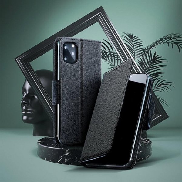 iPhone FANCY Book Case in schwarz online kaufen bestellen