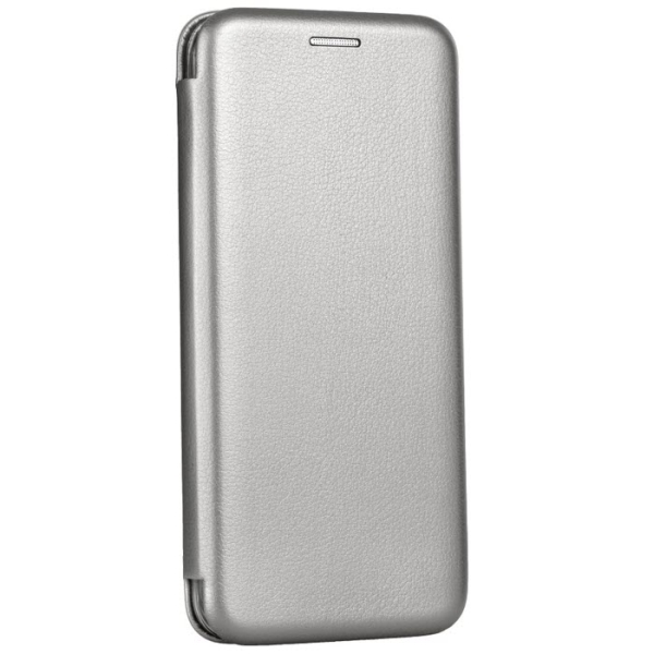 iPhone 15 Pro Max Elegance Book Case grau vorne Zubehör online kaufen bestellen