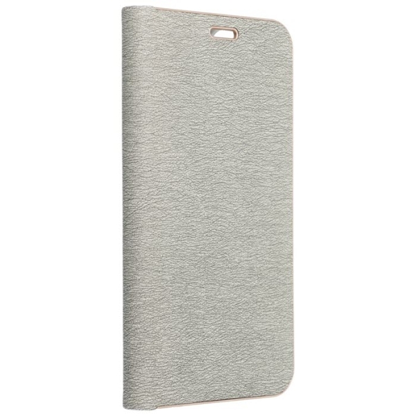 iPhone 13 Pro Max LUNA Book Case grau vorne Zubehör online kaufen bestellen
