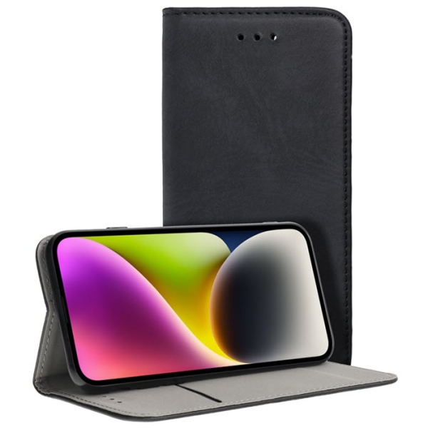 iPhone 16 Pro Max Handytasche Magneto Book Case schwarz vorne und hinten online kaufen bestellen